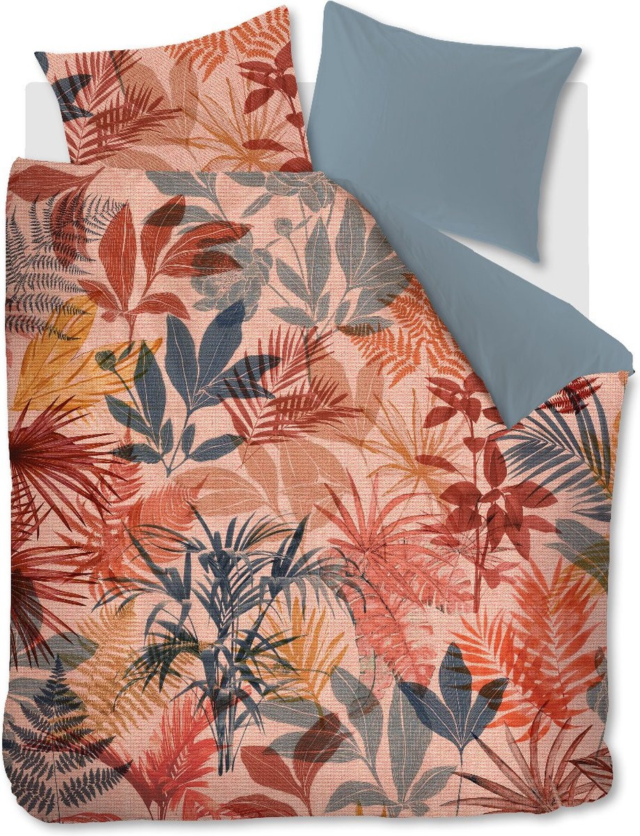 Beddinghouse Daintree Dekbedovertrek Eenpersoons Rood 140x200 cm