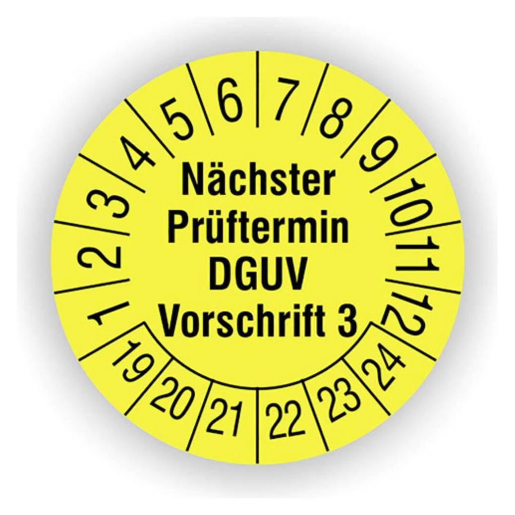 HT Instruments Sicherheitsprüfplaketten 30mm (2002270)