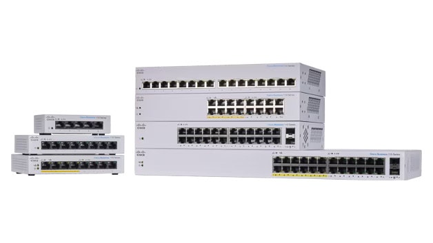 Cisco Business 110-16T-EU 16 Port Unmanaged Switch CBS110-16T-EU