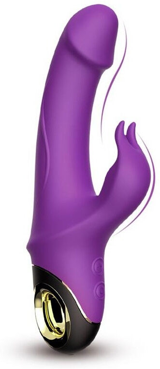URBAN SKY Vibromasseur avec rotation 360° et 9 modes de vibration en silicone doux