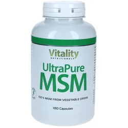 ULTRAPURE MSM 2000 mg vegan Kapseln 180 St
