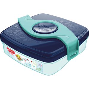 Maped Lunchbox Picnik, Origins Kids, Kunststoff, Snackbox, blau, 520 ml