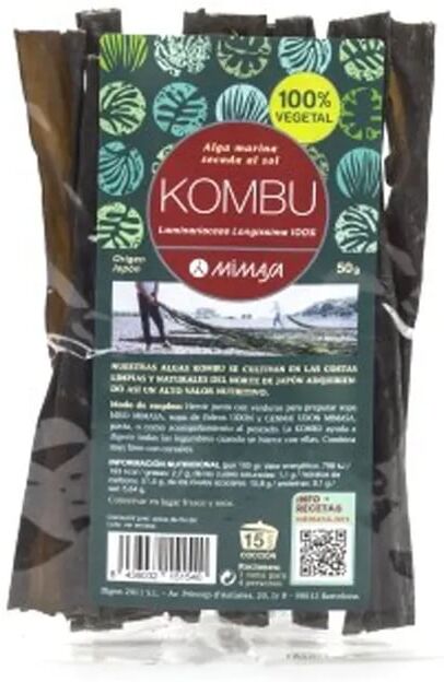 Mimasa Algas Kombu Japão 50g