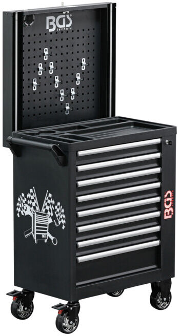 Chariot d'atelier BGS 8 tiroirs vides ; BGS technic (4108)