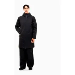 EA7 für Herren. 7M002377_AF15952 Mantel Ciro schwarz (L), Klassisch, Polyester