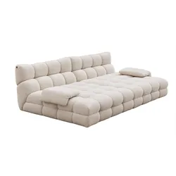 BIG SOFA AMIA Beige Bouclé