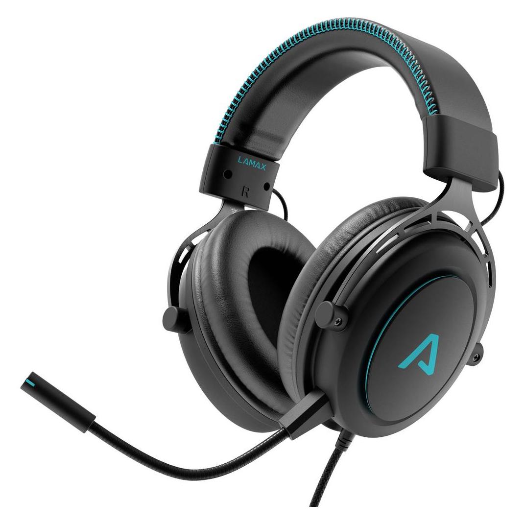 Lamax LMXHGE1 headphones/headset Wired Head-band Gaming Black (Kabelgebunden) (LMXHGE1)