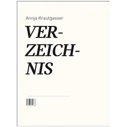 Verzeichnis, Fachbücher von Annja Krautgasser