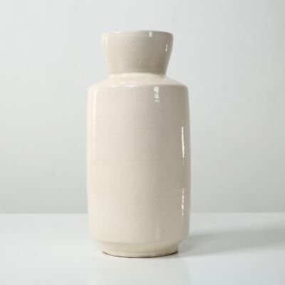 Lilys Living Approx. 15 Inches High Off White Ceramic Vase