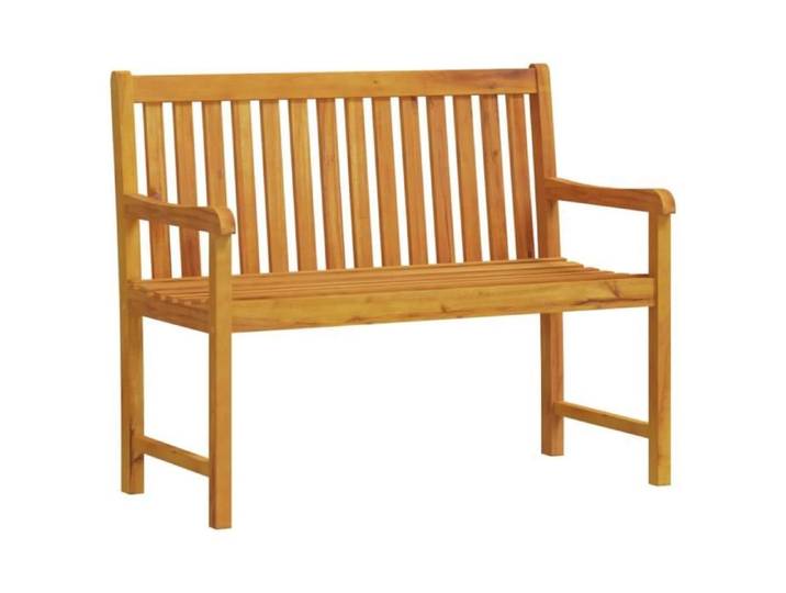 Banc de jardin - GAROSA - 110 cm - Bois d'acacia massif - Résistant aux intempéries - 3 places