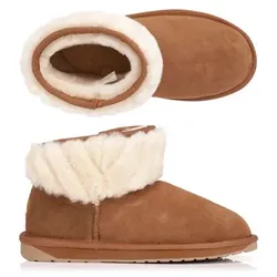 EMU Australia Damen-Stiefel Pyke Lammfellmanschette gefüttert