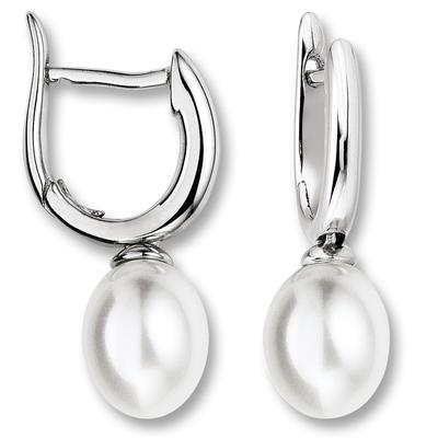 Paar Creolen ONE ELEMENT "Ohrringe Creolen aus 925 Silber Ohrringe Creolen aus 925 Silber", silber, Ohrringe, Damen, Damen, Perlen Silber 925 (Sterlingsilber), Perlen, Silber 925 (Sterlingsilber), Fein gefertigt – ein Zeichen mit besonderer Bedeutung