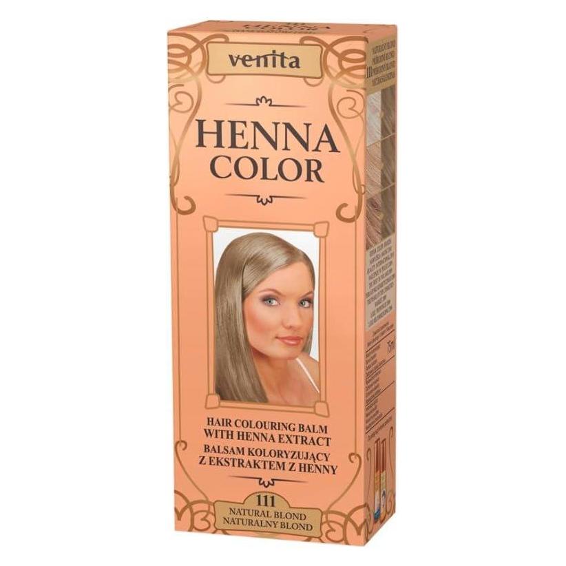 Venita - Henna Color Coloring Lotion From Henna 111 Naturalond 75Ml Ecstraktem (Naturblond) (33081152)