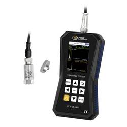 PCE Instruments Vibrationsmessgerät PCE-VT 3900 inkl. FFT Analyse Routenmessung Drehzahl: 600 … 50000 RPM ISO 10816-3