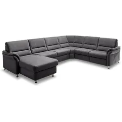 ComfortPlan Wohnlandschaft Dakota S Mikrofaser Grau