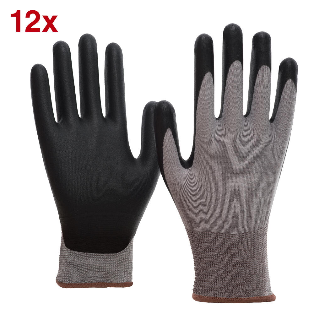 NITRAS® Arbeitshandschuhe 8720 Skin Clean 6 grau 8720-6