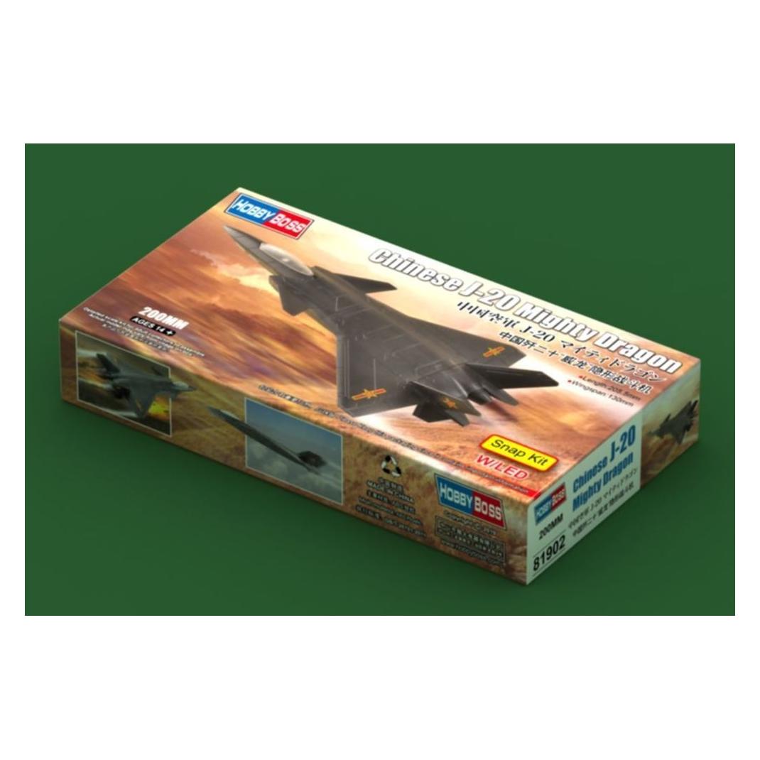 Hobby Boss Chinese J-20 Mighty Dragon (81902)