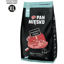 PAN MIĘSKO Schweinefleisch mit Wildschwein XL 20kg