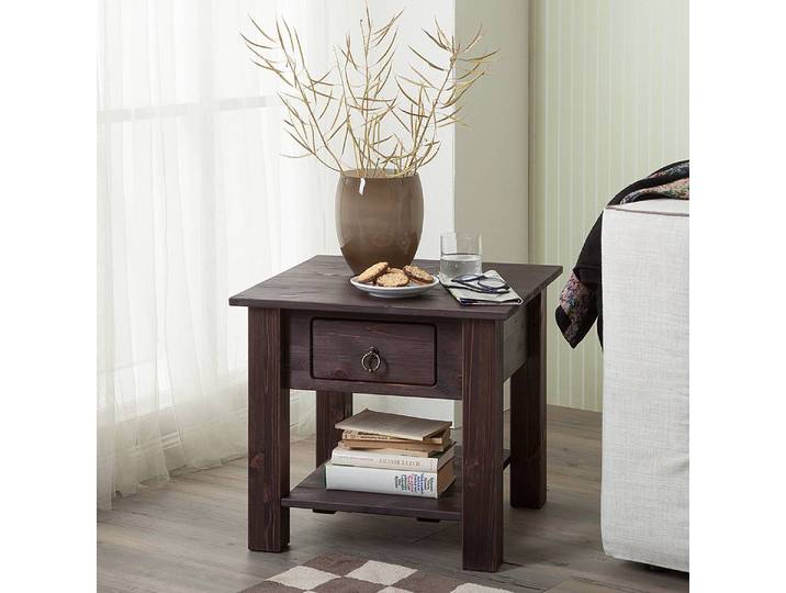 Beistelltisch Valmer I 50 x 45 x 50cm Braun/Havanna