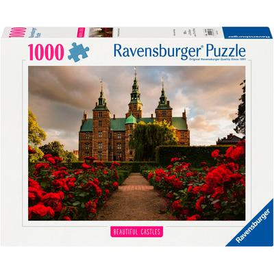 Puzzle RAVENSBURGER "Beautiful Castles - Schloss Rosenborg, Dänemark", bunt, Puzzles, KinderB:70cm H:50cm, Pappe, Motiv, Made in Germany, B:70cm H:50cm