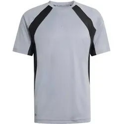 ADIDAS Herren Shirt TECH APP TEE, Größe S in Silber Silber