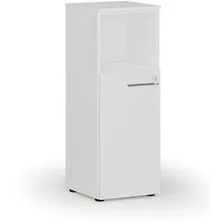 Büro-Kombischrank PRIMO WHITE, 400 x 420 x 1087 mm, weiß