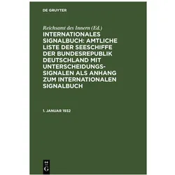 1. Januar 1932, Fachbücher