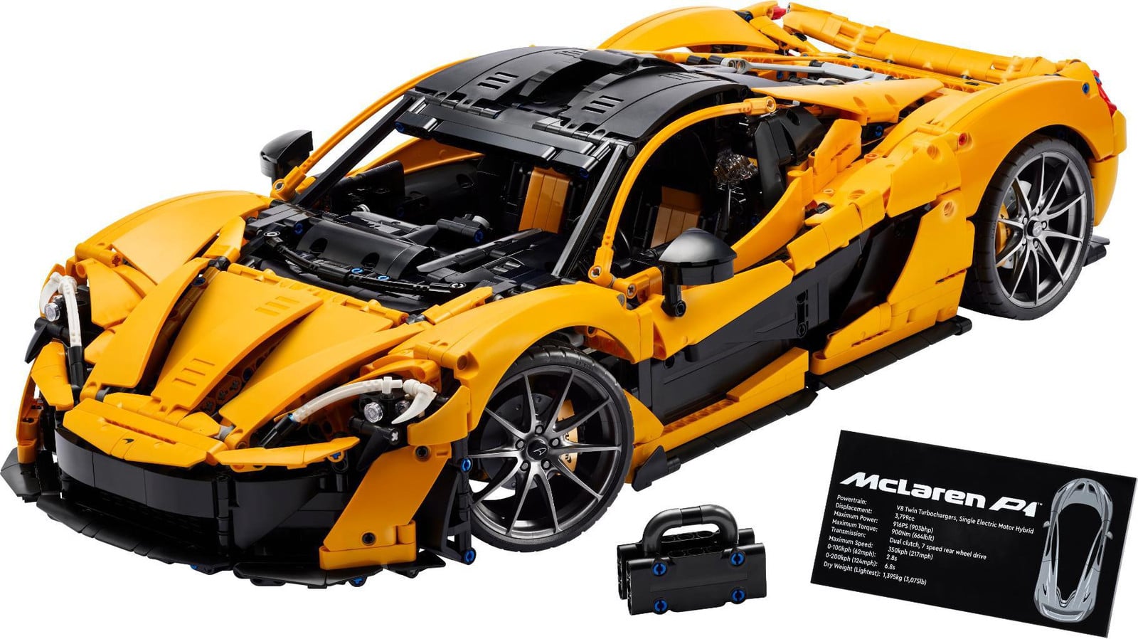 LEGO Technic 42172 McLaren P1 Hypercar Model Kit voor volwassenen