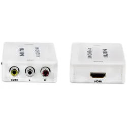 E+P HDK 3 AV zu HDMI Wandler 3xCinch-Eingang + 1x HDMI Ausgang, Switch Box