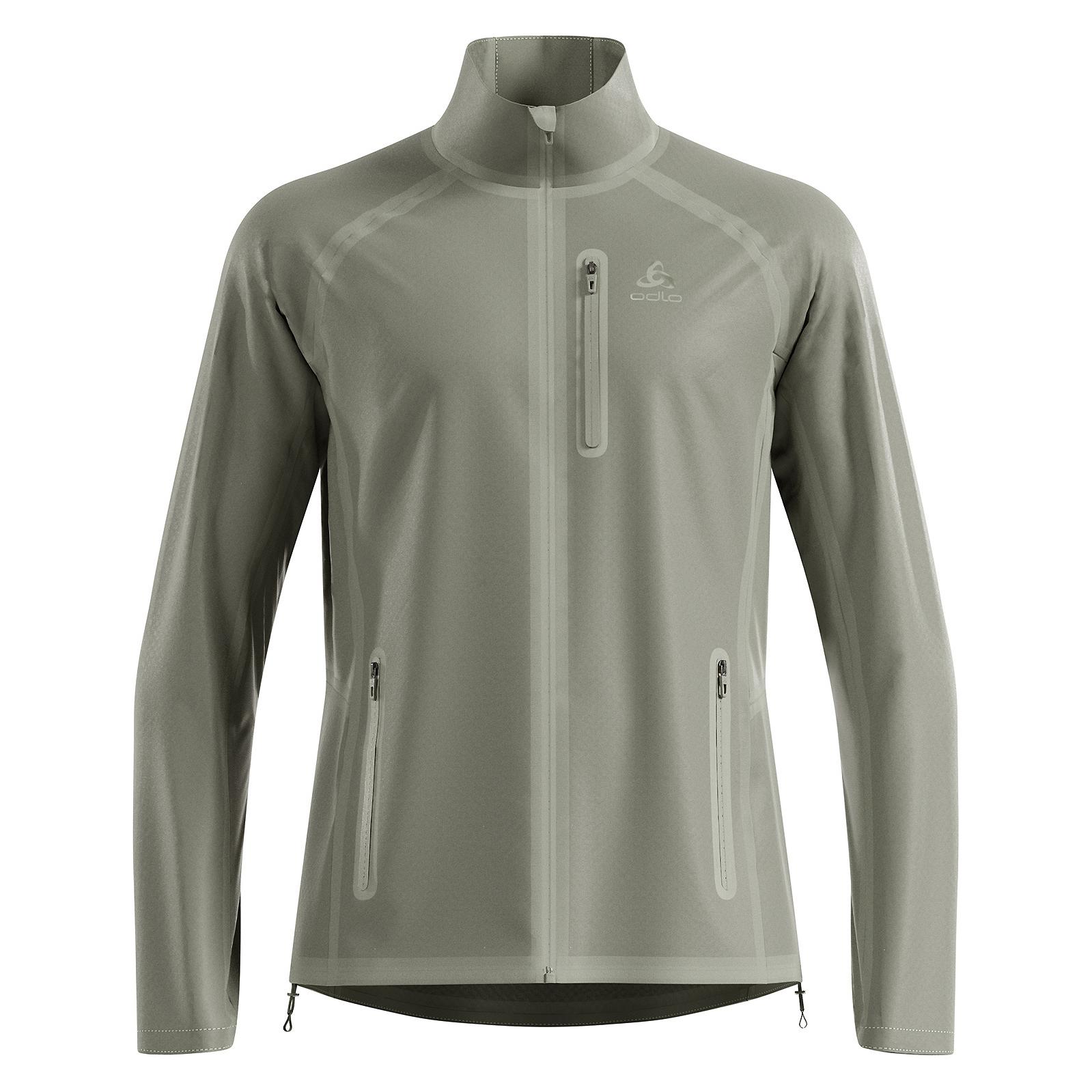 Odlo Isolierte und wasserdichte Zeroweight Dual Dry Langlaufjacke (XL) (61275210876XL)