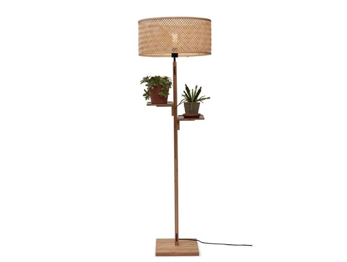 Lampadaire bambou brun ø50cm