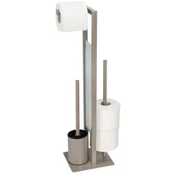 Wenko Stand WC-Garnitur »Rivalta« taupe, 18x70 cm