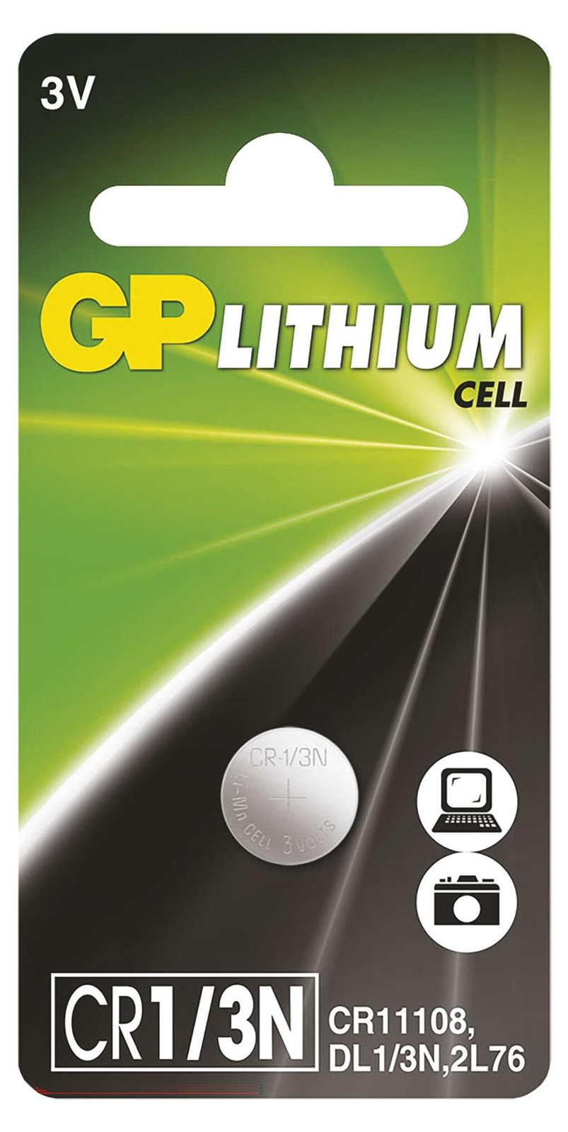 GP Knopfzelle 3,0 V GP 070CR1/3NC1