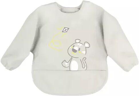 Chicco Babete Sleeved Bib Gris 6m+