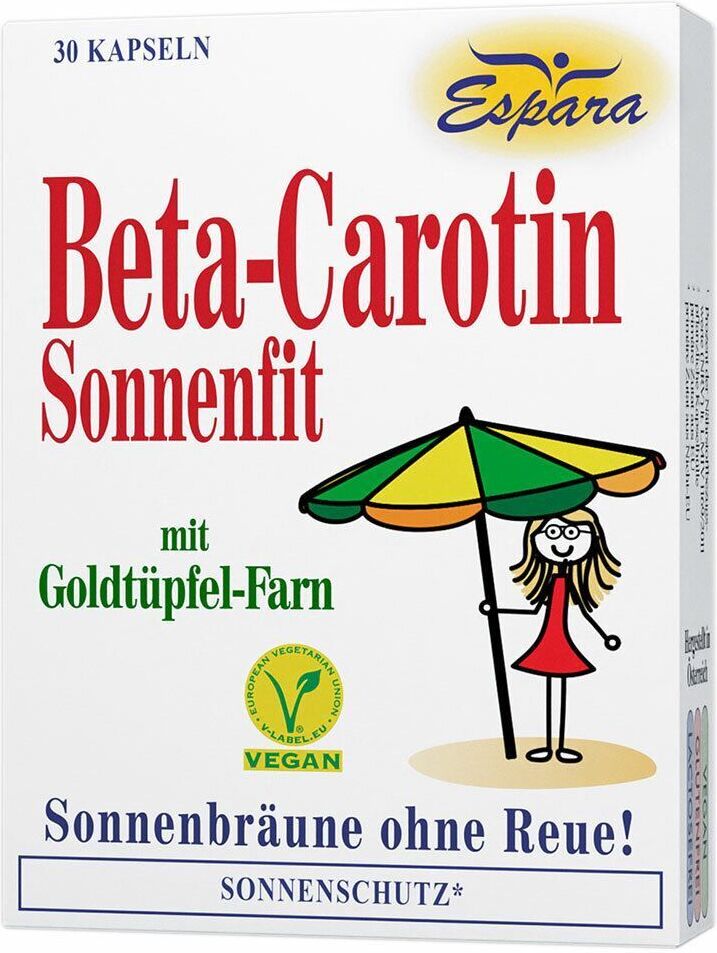 Espara Beta-Carotin Sonnenfit 2x30 St Kapseln