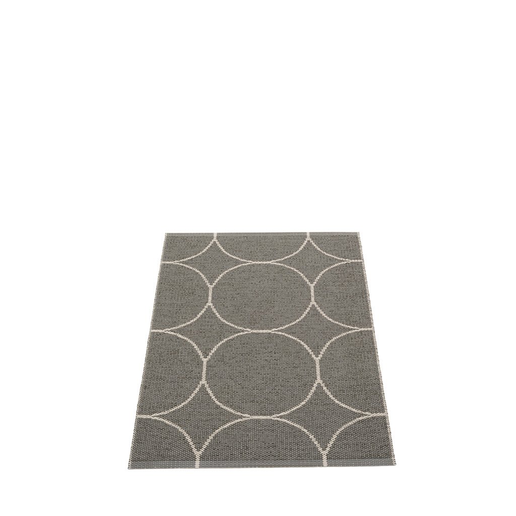pappelina Boo Outdoor-Teppich - charcoal / linen (70 x 100cm) 70 x 100cm BOO9A710
