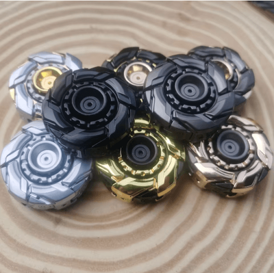 Inspire Picks EDC Magnetic Fidget Slider & Spinning Top Open Armor Metal Stress Relief Toy For Adults green