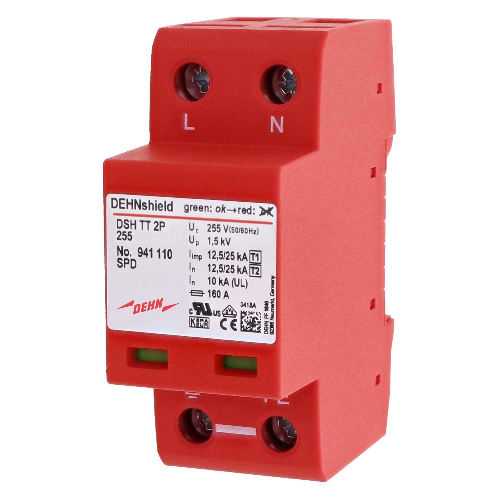 Dehn Kombi-Ableiter TT/TN-Systeme DSH TT 2P 255 (941110)