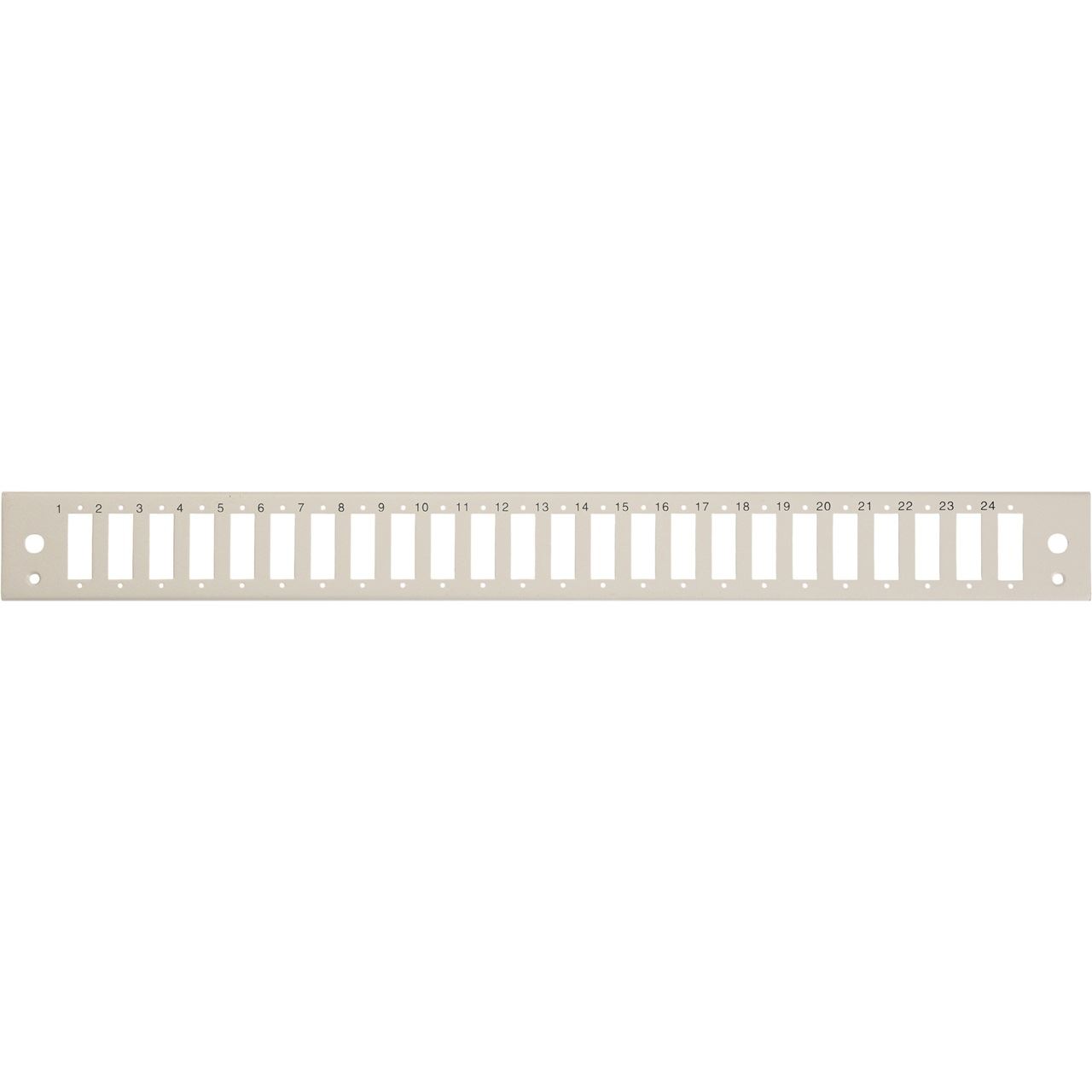 Equip 19" Patchpanel 24xSC-Duplex 1U Stahl gr