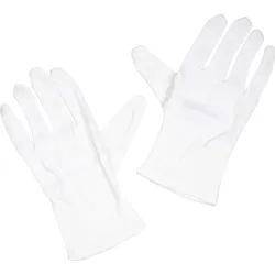 Handschuhe Baumwolle Ungebleicht Gr. 7 2 ST