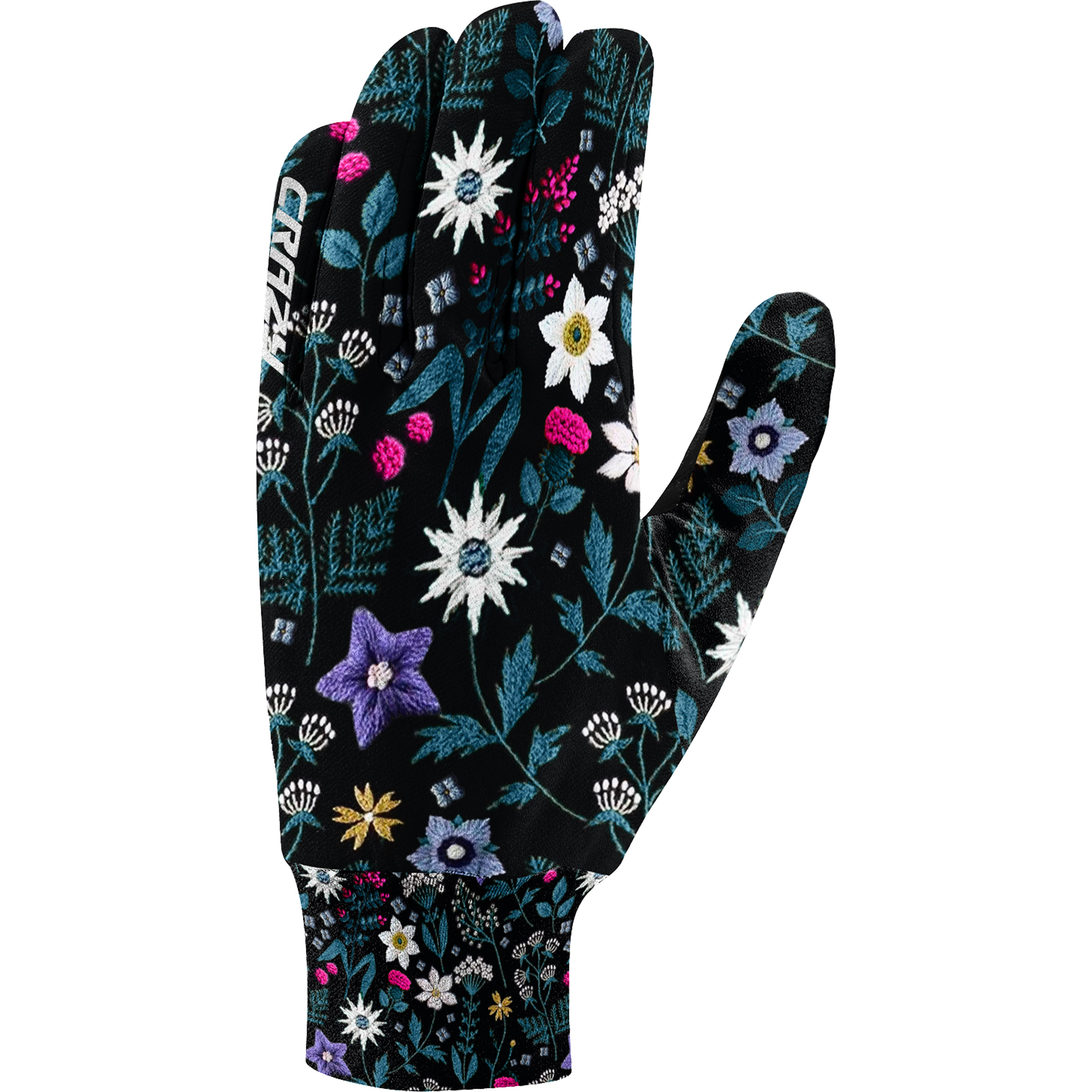 Crazy Touch Fingerhandschuhe schwarz Größe S Camping Elastisch