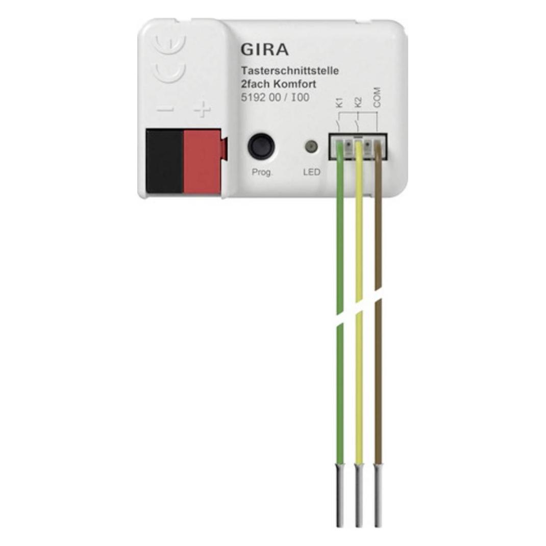Gira Tasterschnittst.2f Komfort 519200 KNX Secure (519200)