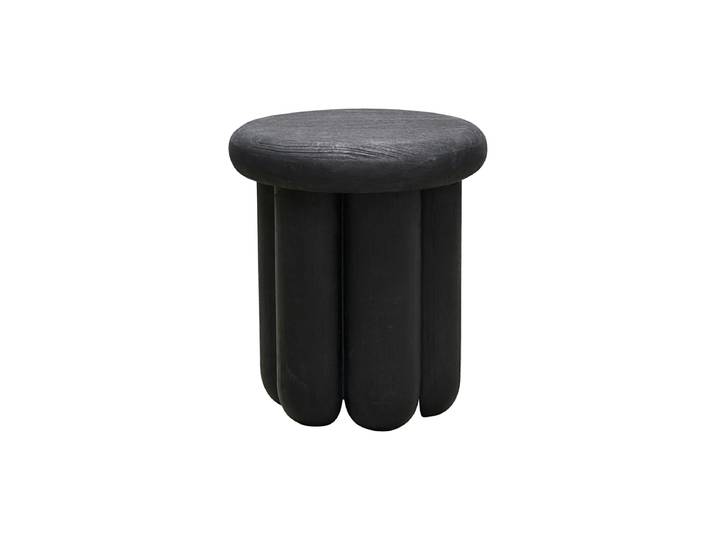 Ablagetisch aus Mangoholz Permanent deco - Schwarz - Mango