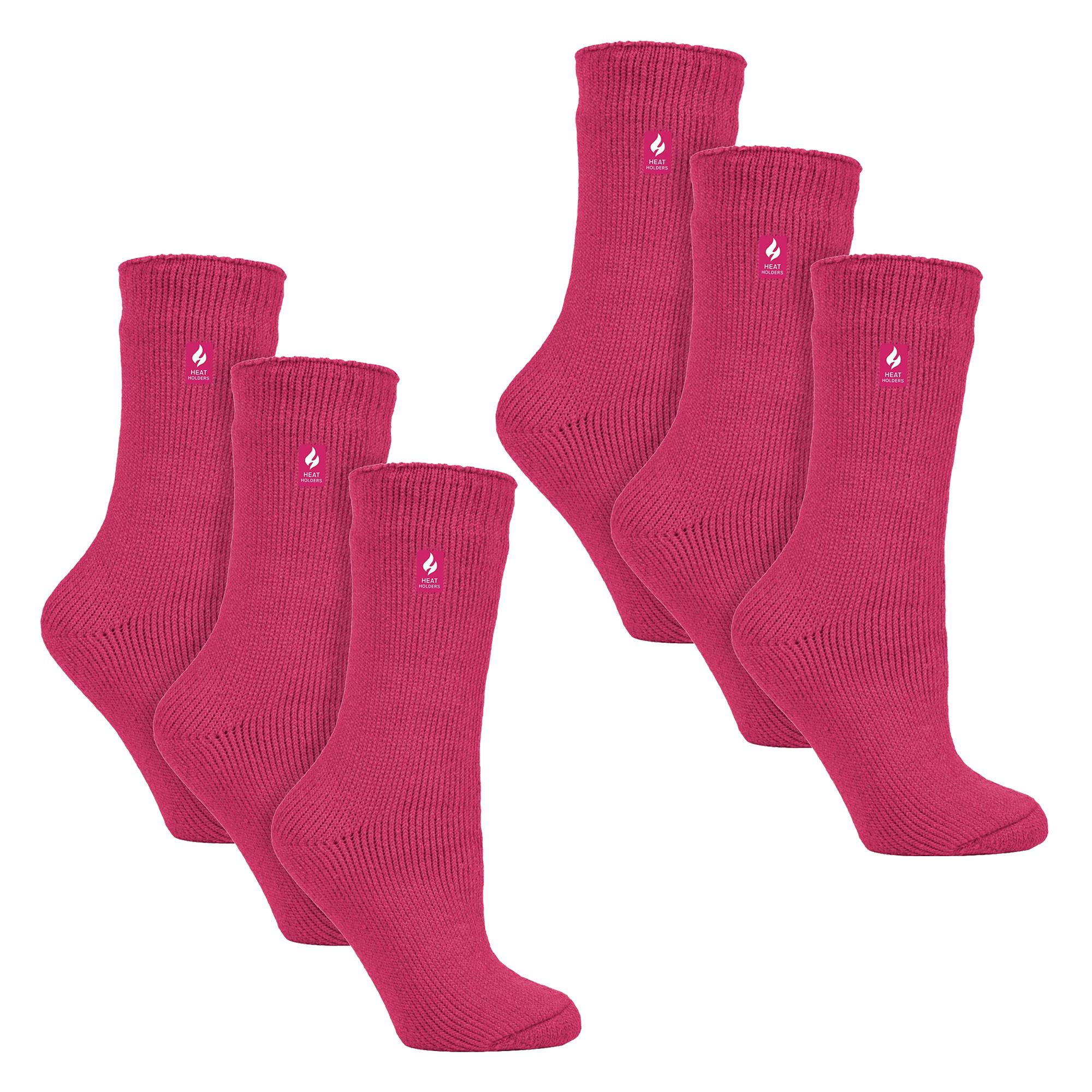 6 Paar Dames Originele Dikke Winter Thermo Sokken