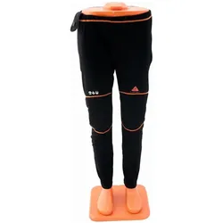 Alpenheat, Unisex, Funktionsunterhose, beheizte lange unterhosen (M), Orange, Schwarz, M