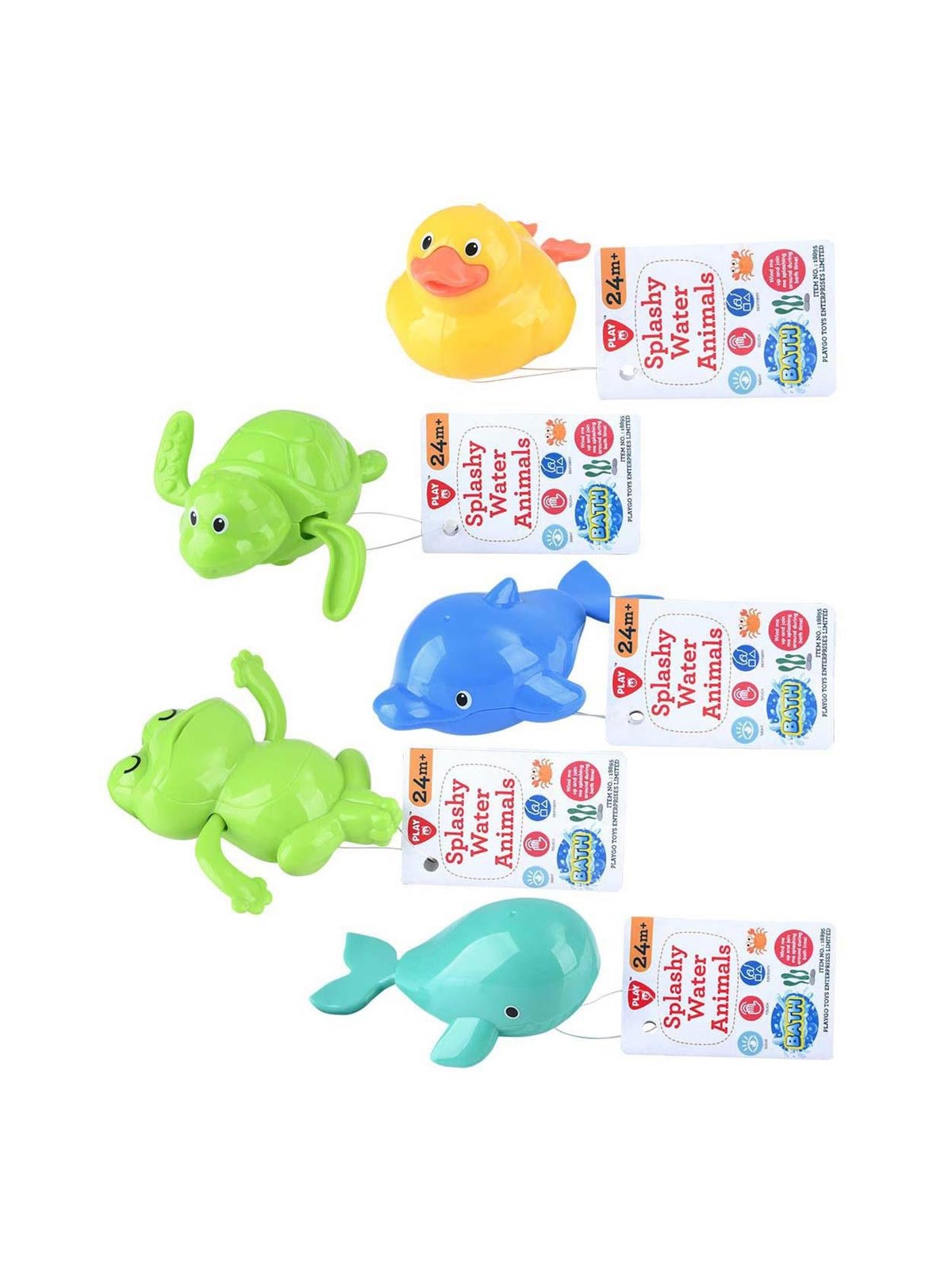 PLAY Splashing Water Animal Bath Toy