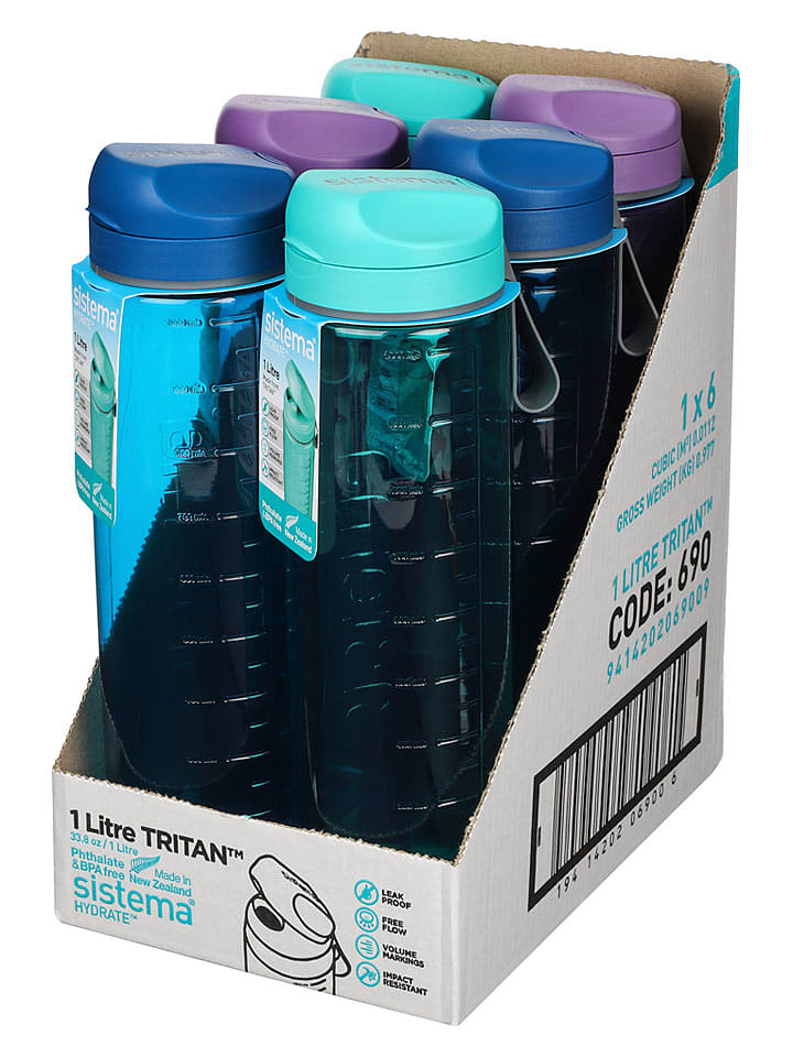 sistema Trinkflasche "Flip Top" - 1 l (Überraschungsprodukt) - onesize