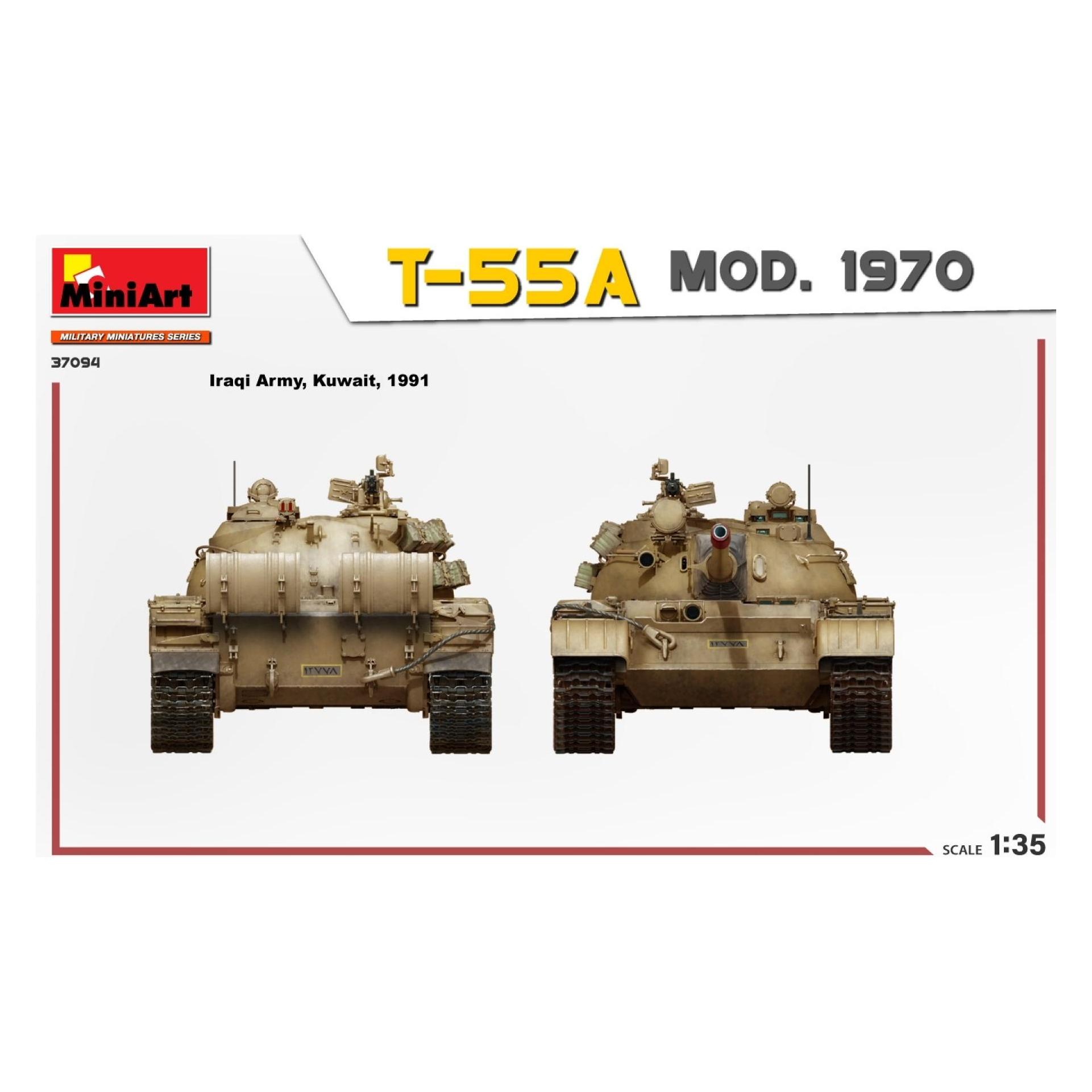 Mini art T-55A Mod. 1970 Interior Kit (37094)