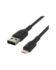 Belkin Lightning BLADE/SYNC CABLE Schwarz (CAA002BT3MBK)