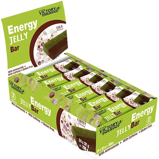 Victory Endurance Energy Jelly Bar Caffeine 32g 24 Barras Cola